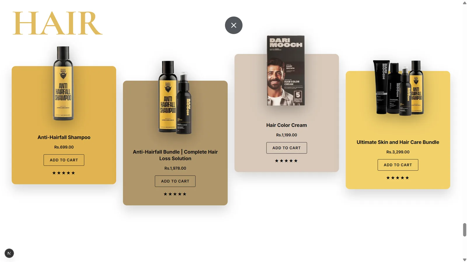 Dari Mooch — Categories — Hair