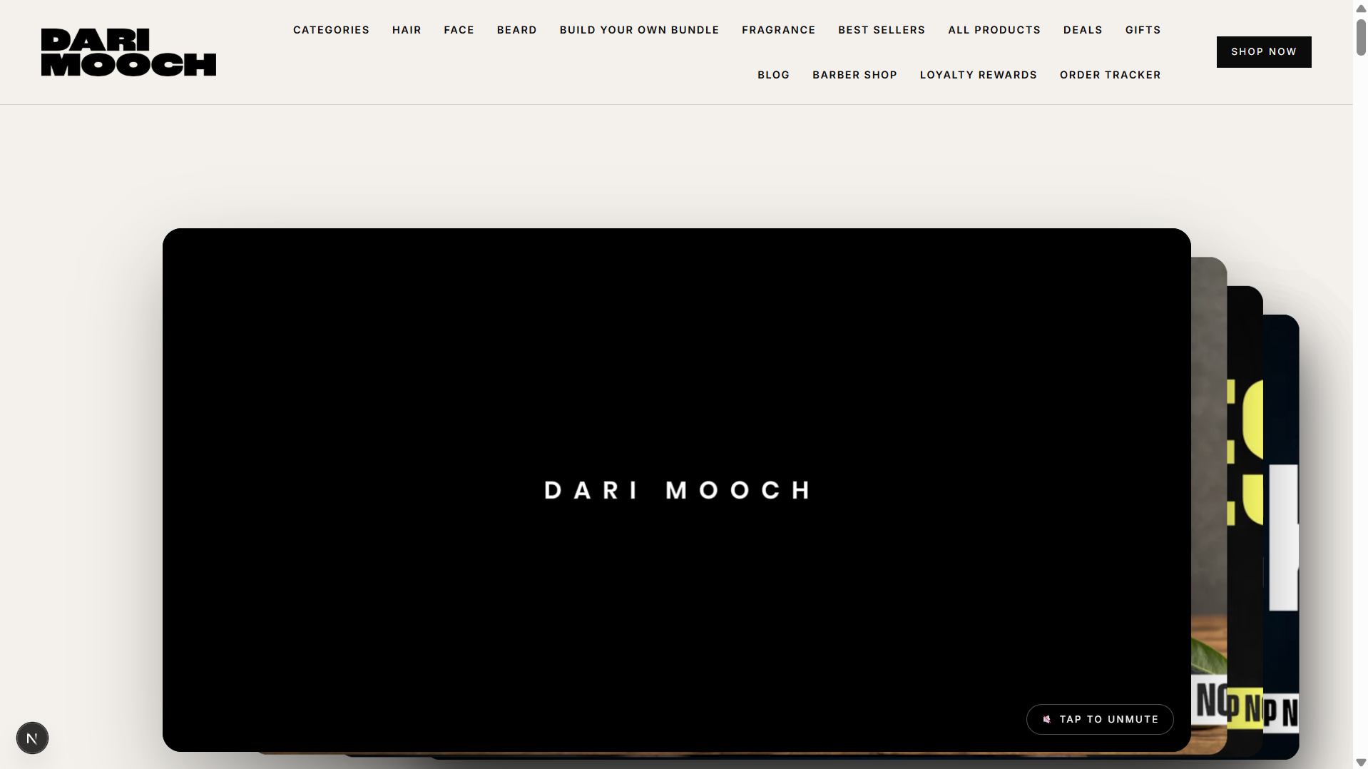 Dari Mooch — Reimagined Hero