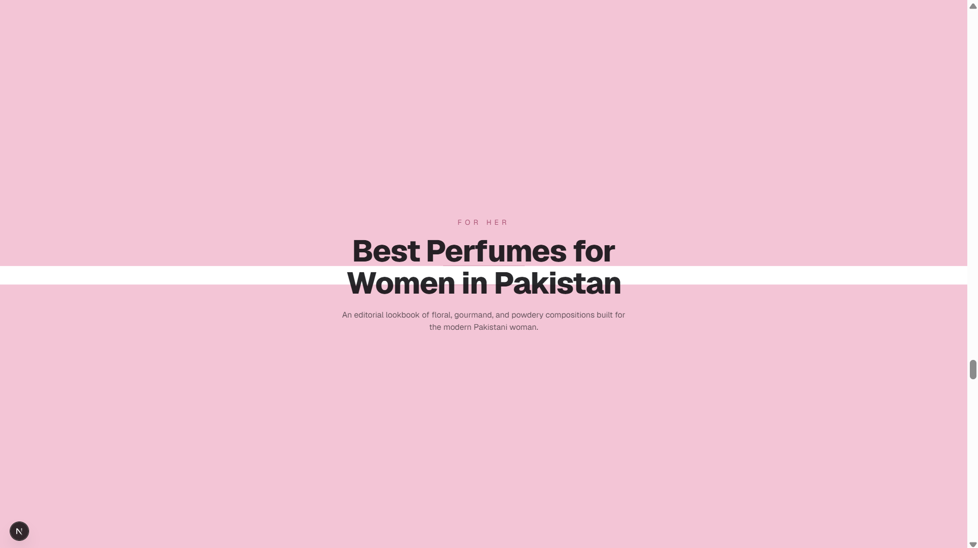 Elyscents — For Her — Intro