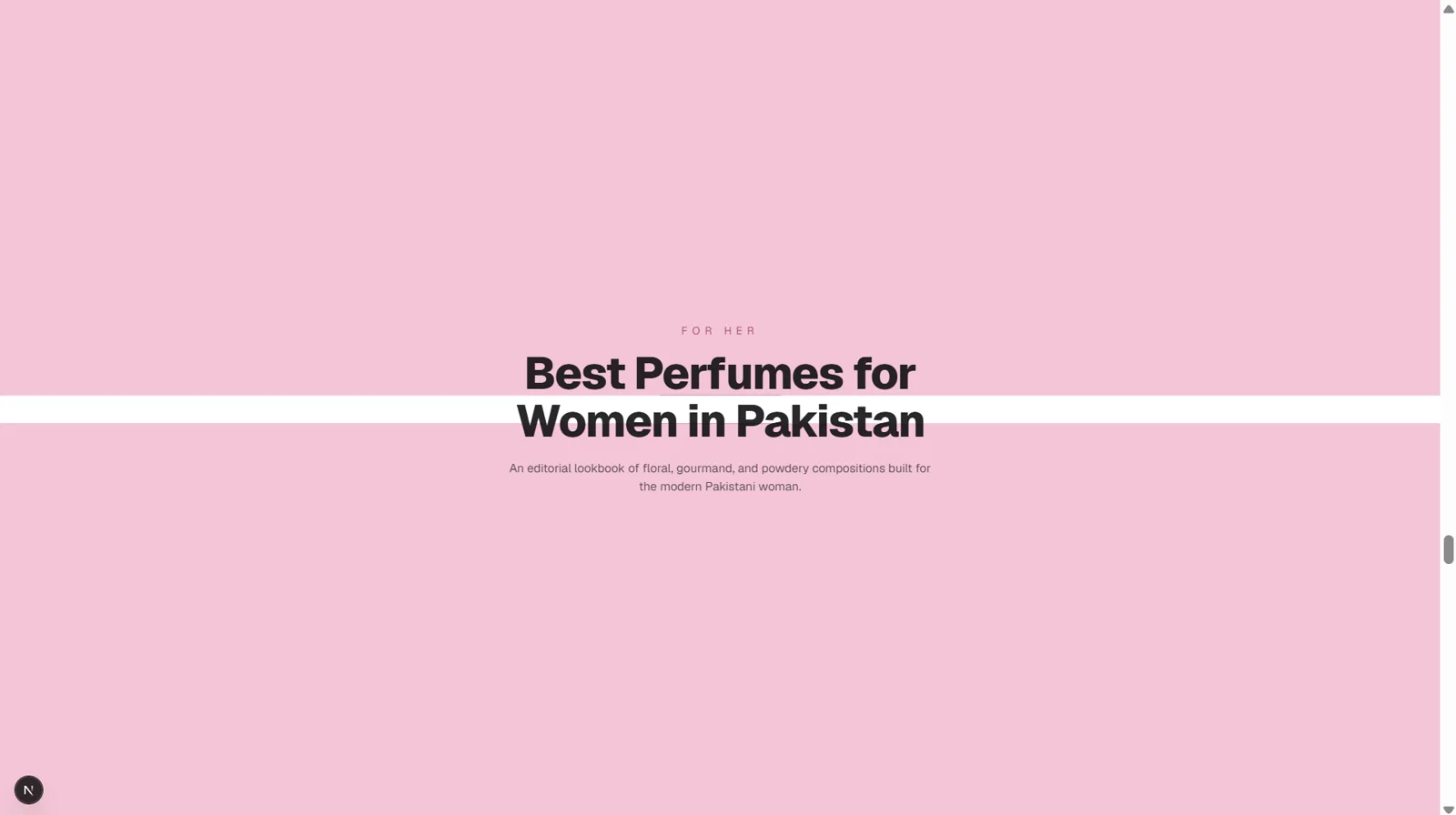 Elyscents — For Her — Intro