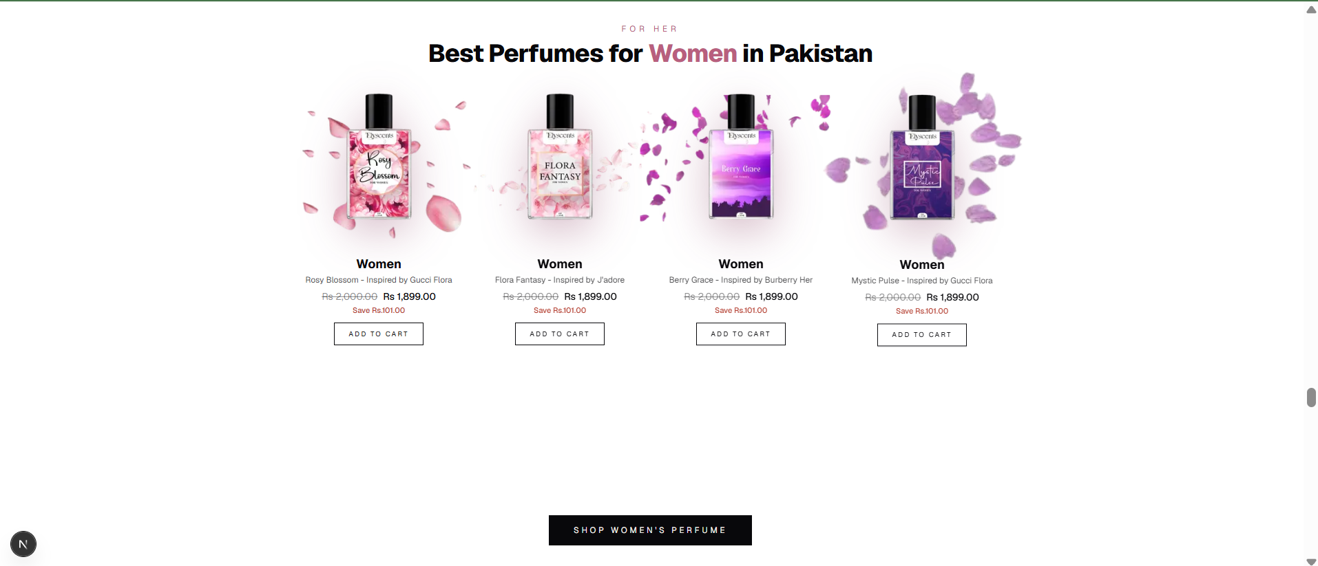 Elyscents — For Her — Products