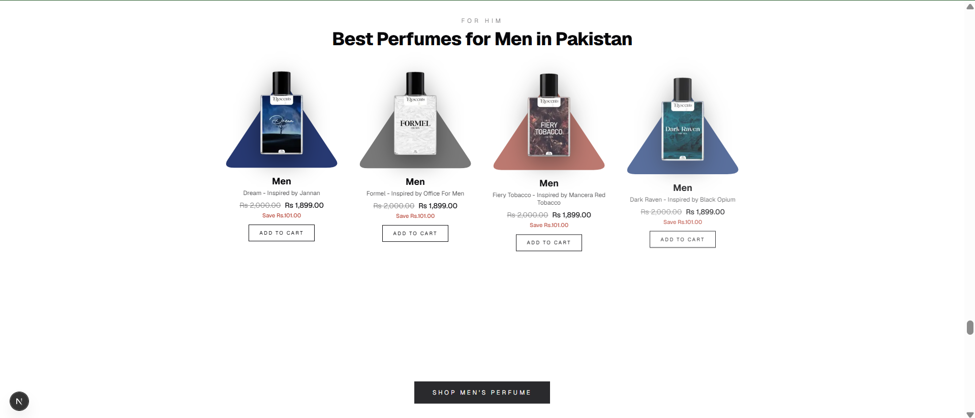 Elyscents — For Him — Products