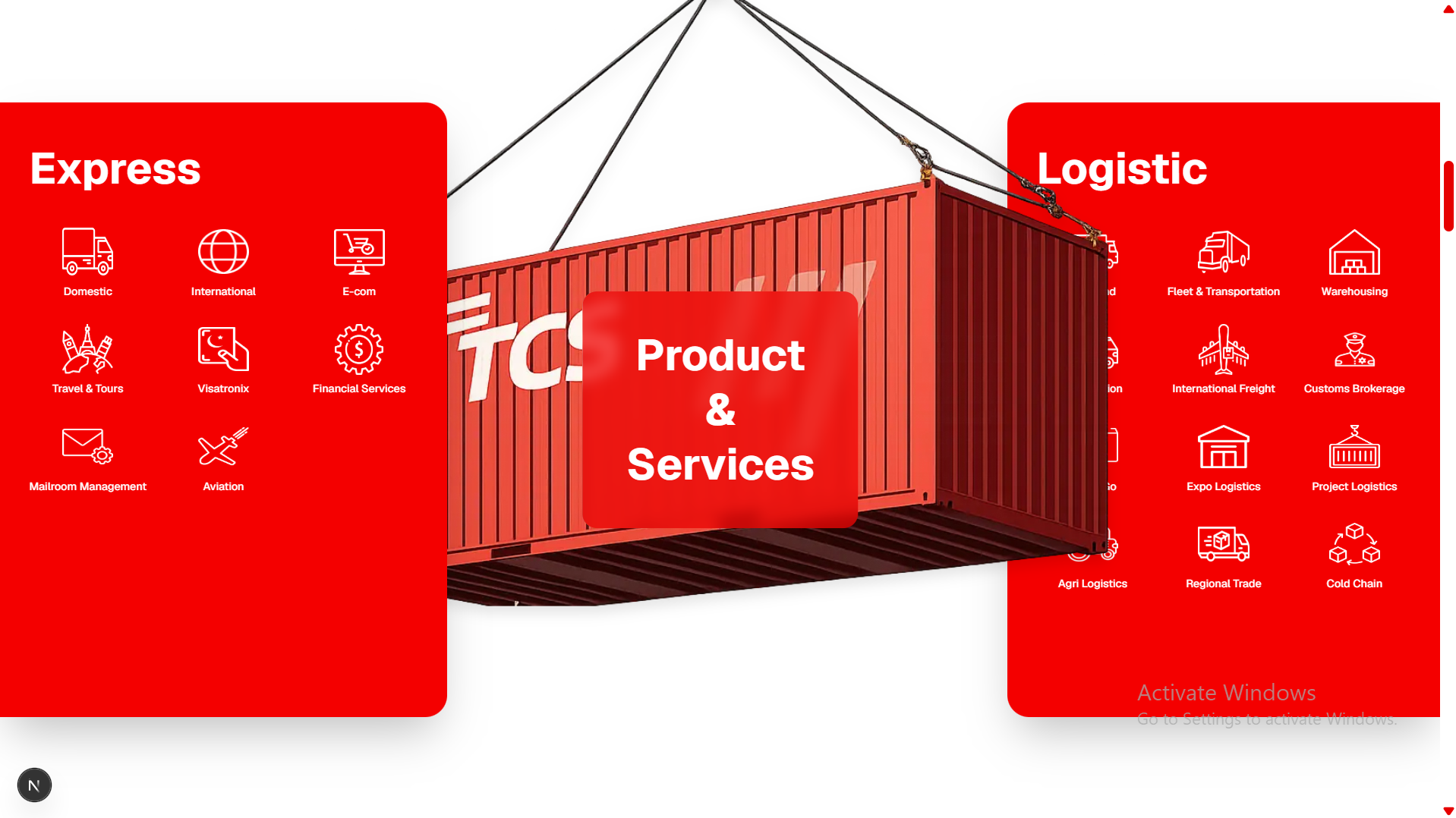 TCS — Product & Services — Sliding Panels