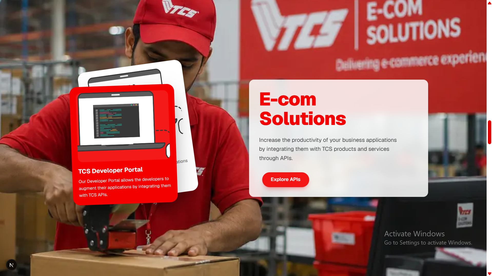 TCS — E-com Solutions — Layered Cards